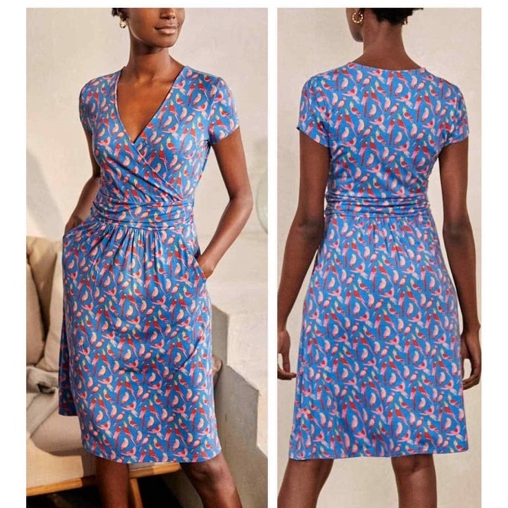 Boden short sleeve Lola jersey dress, size 10L EUC